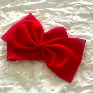 Cute red bow top❤️💘💕